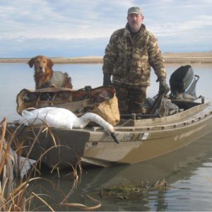 Devlin Cackler 14 DIY hunting skiff