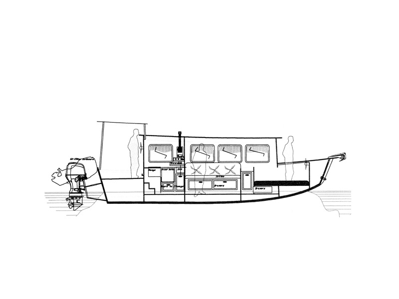 Top more than 129 simple houseboat boat house drawing super hot -  vietkidsiq.edu.vn